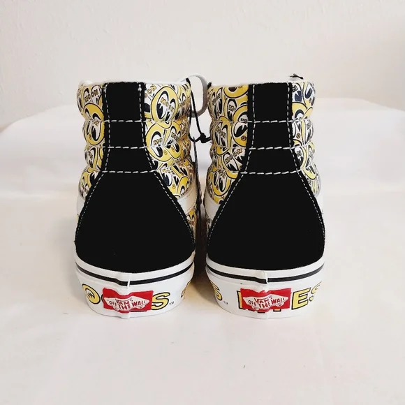 Vans Sk8 Hi Mooneyes White Yellow
